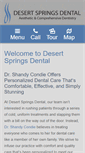 Mobile Screenshot of desertspringsdental.com